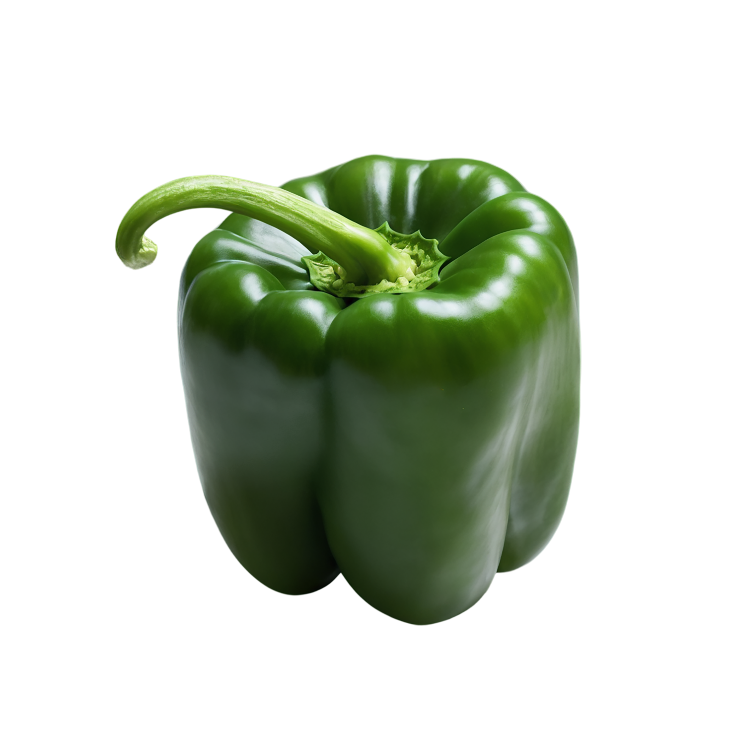 Bell pepper vegetables isolated on transparent background #10624