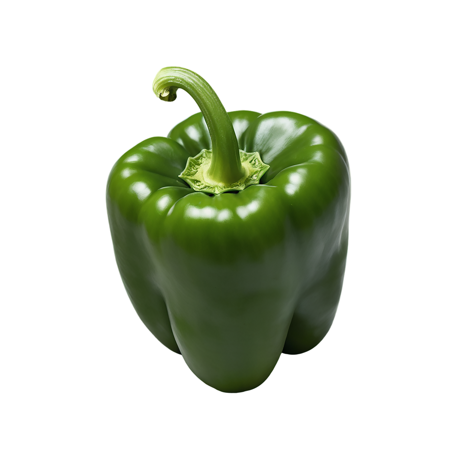 Bell pepper vegetables isolated on transparent background #10640