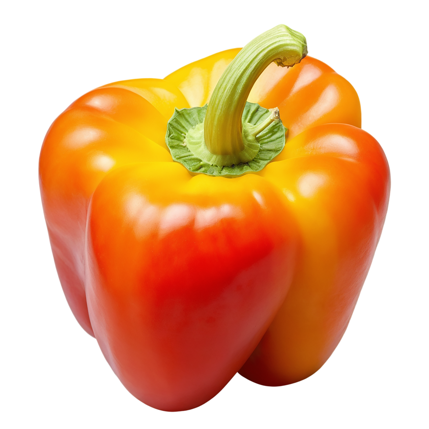 Bell pepper vegetables isolated on transparent background #10647