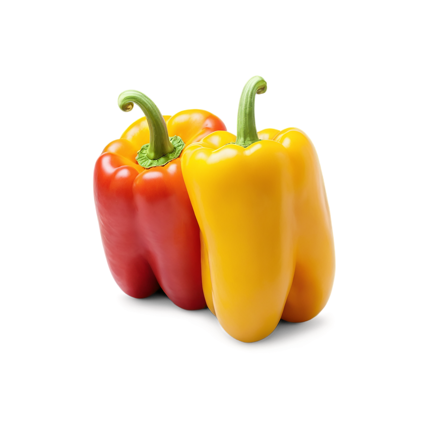 Bell pepper vegetables isolated on transparent background #10648