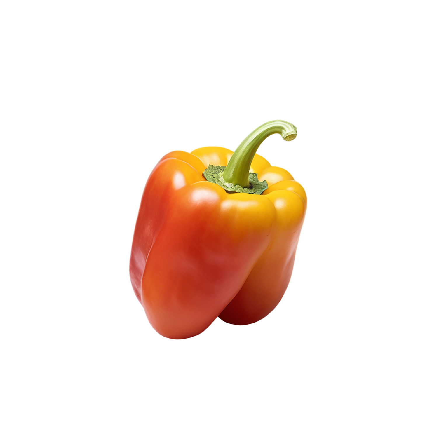 Bell pepper vegetables isolated on transparent background #10652