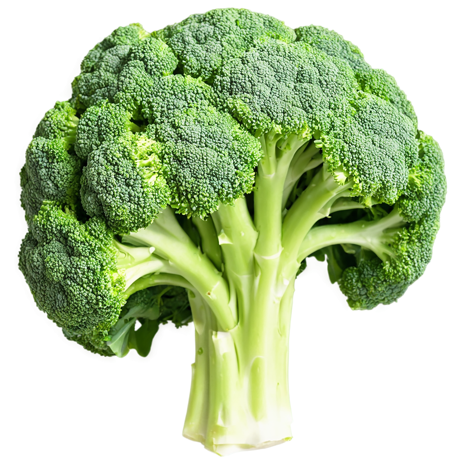 Broccoli vegetables isolated on transparent background #10659