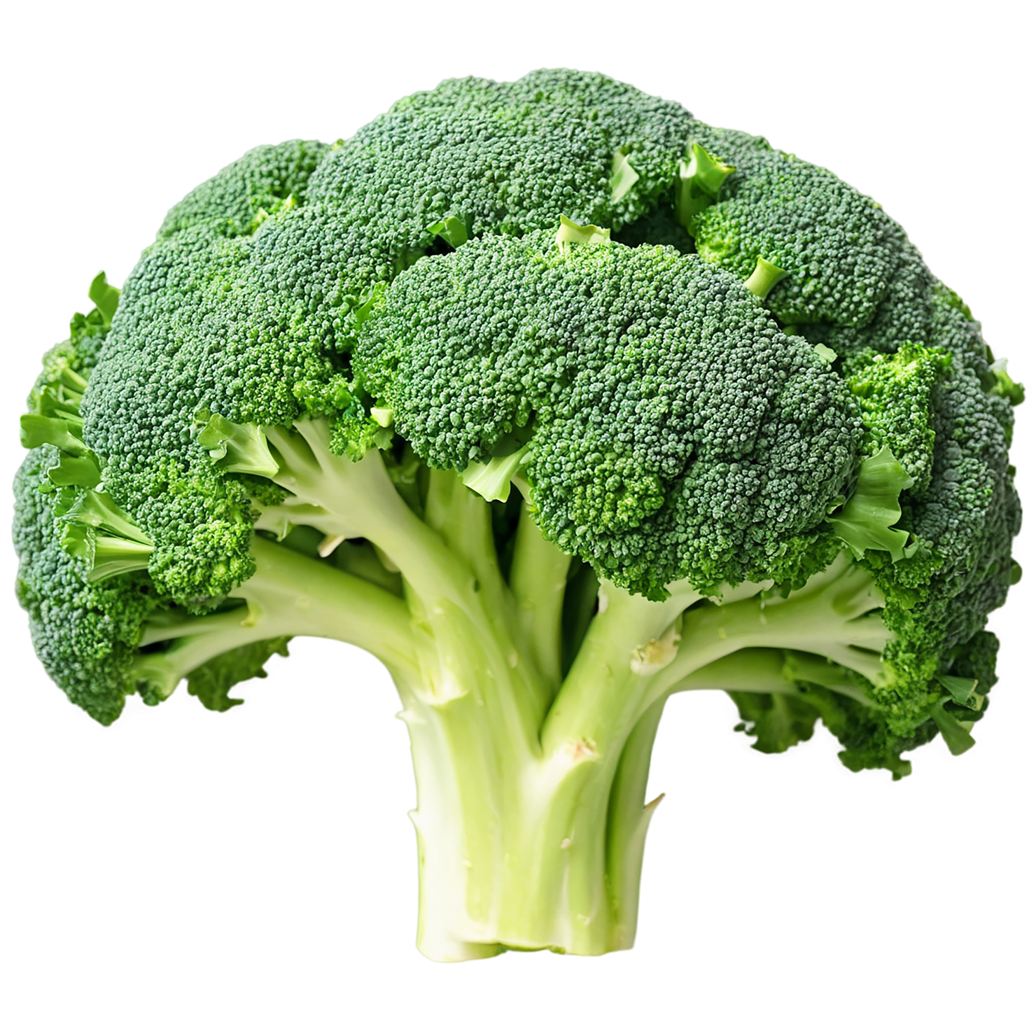 Broccoli vegetables isolated on transparent background #10662