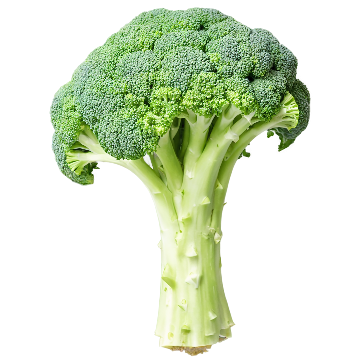Broccoli vegetables isolated on transparent background #10667
