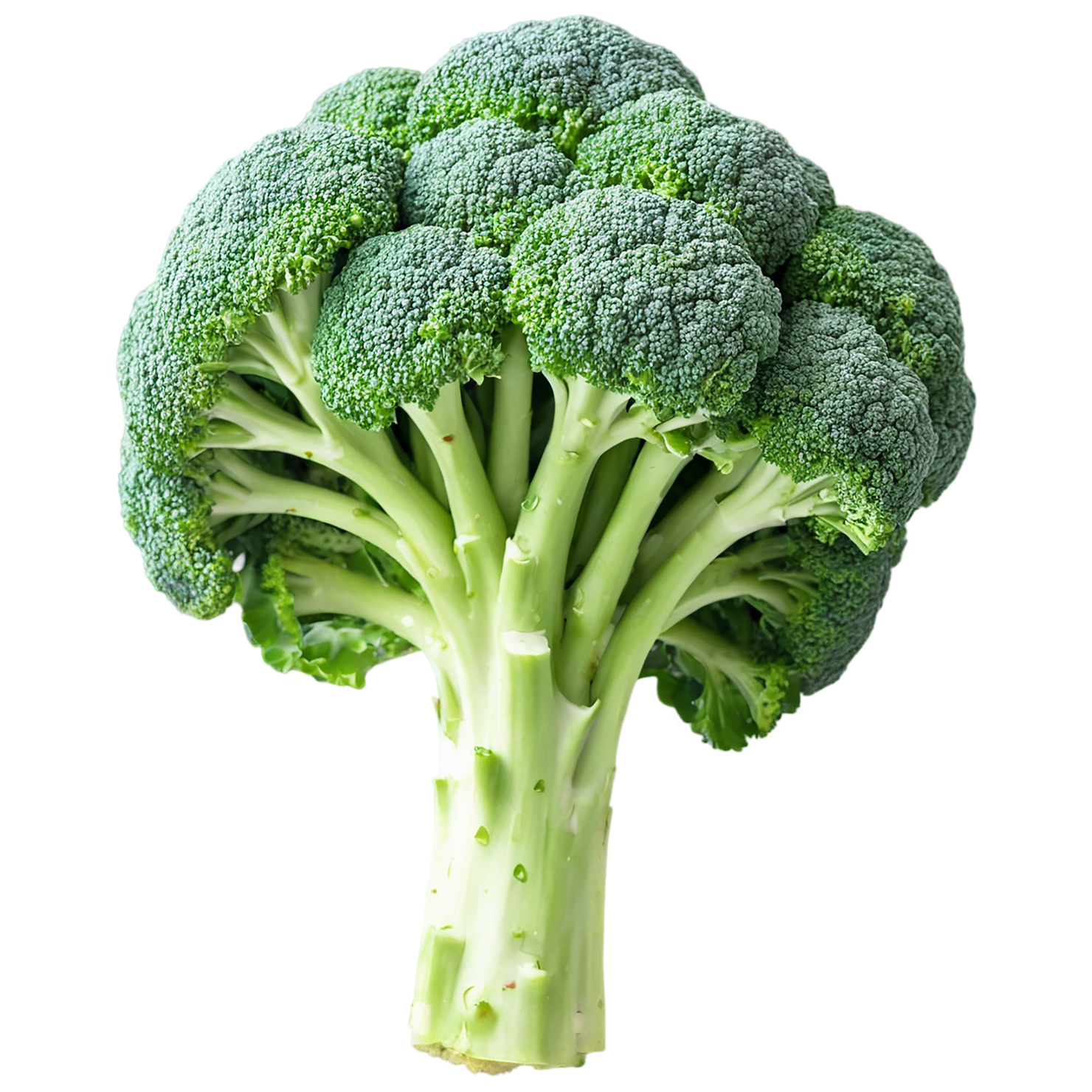 Broccoli vegetables isolated on transparent background #10677