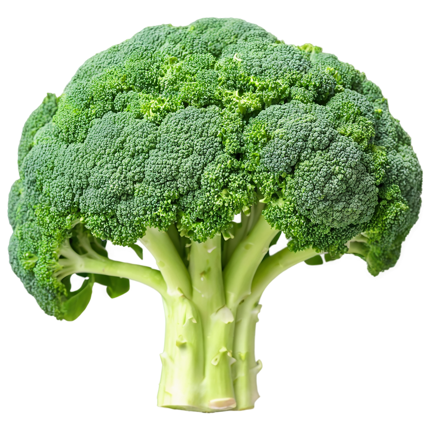 Broccoli vegetables isolated on transparent background #10684