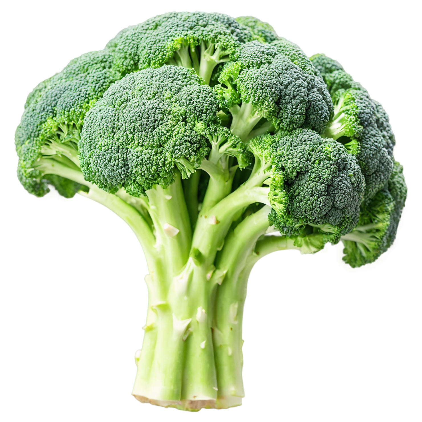 Broccoli vegetables isolated on transparent background #10685