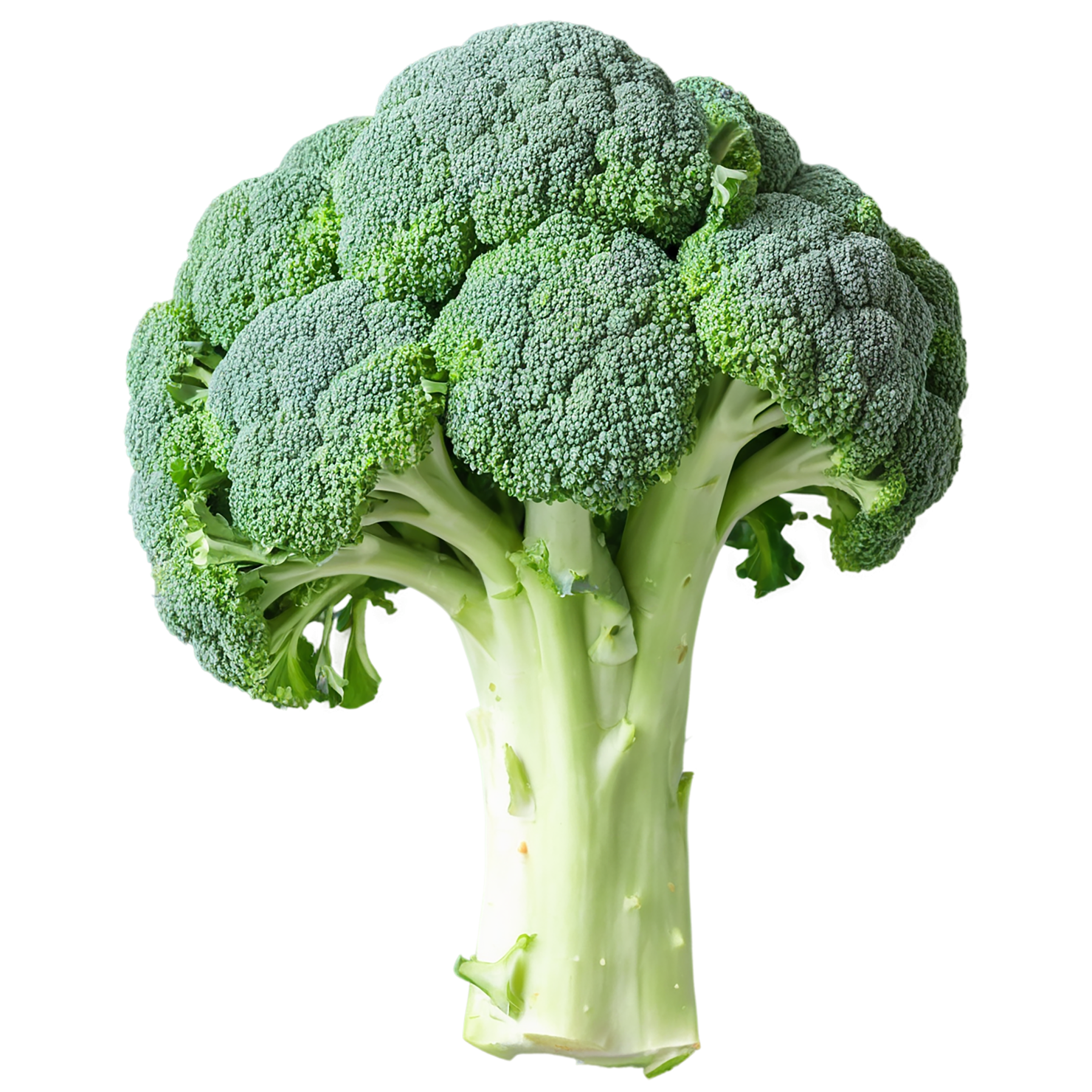 Broccoli vegetables isolated on transparent background #10686