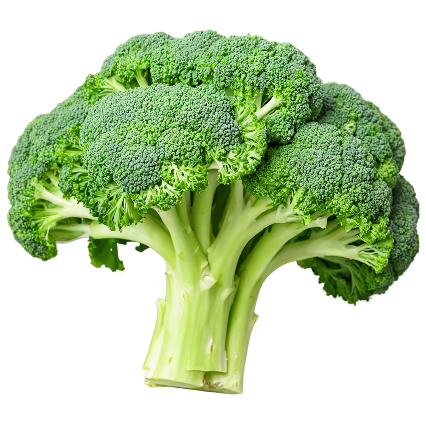 Broccoli vegetables isolated on transparent background #10694