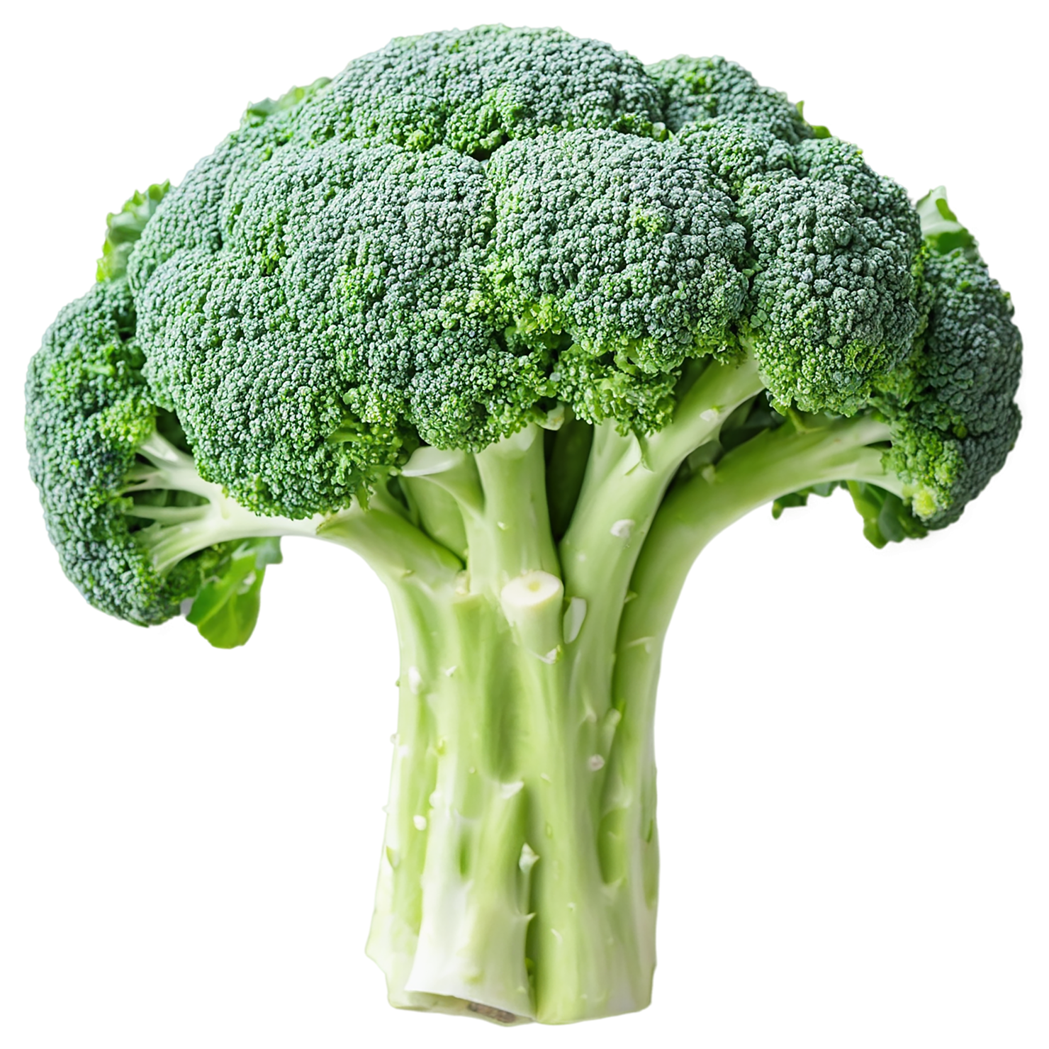 Broccoli vegetables isolated on transparent background #10695