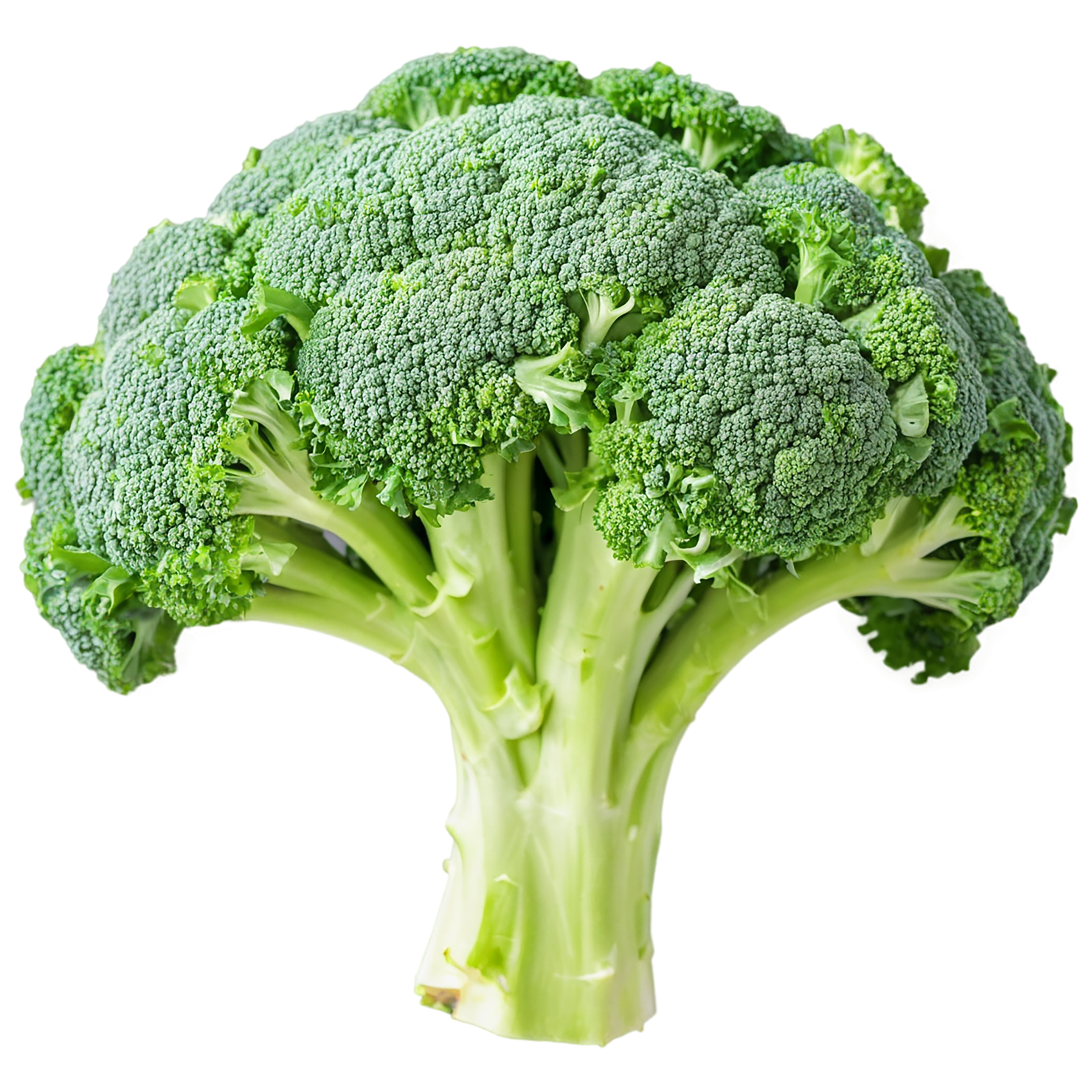 Broccoli vegetables isolated on transparent background #10696