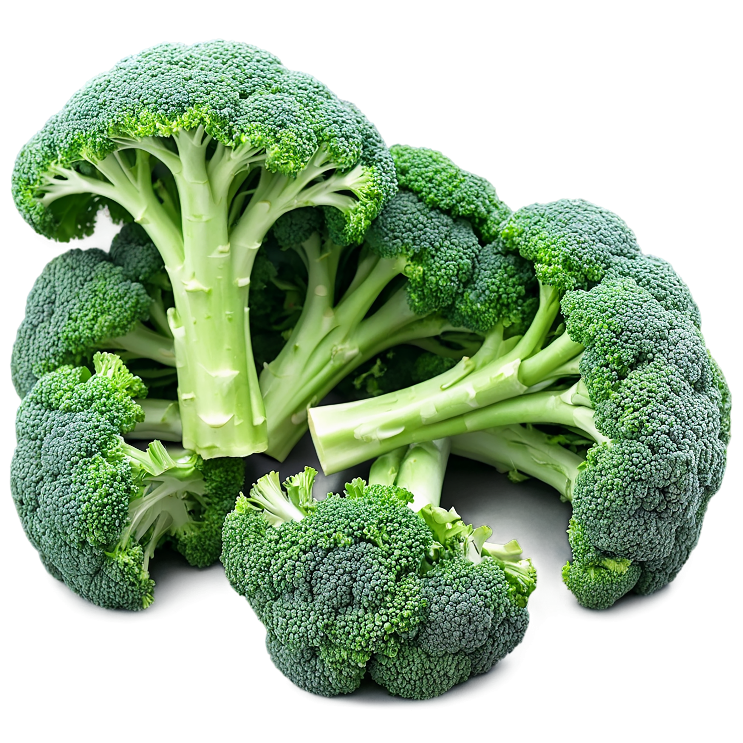 Broccoli vegetables isolated on transparent background #10699
