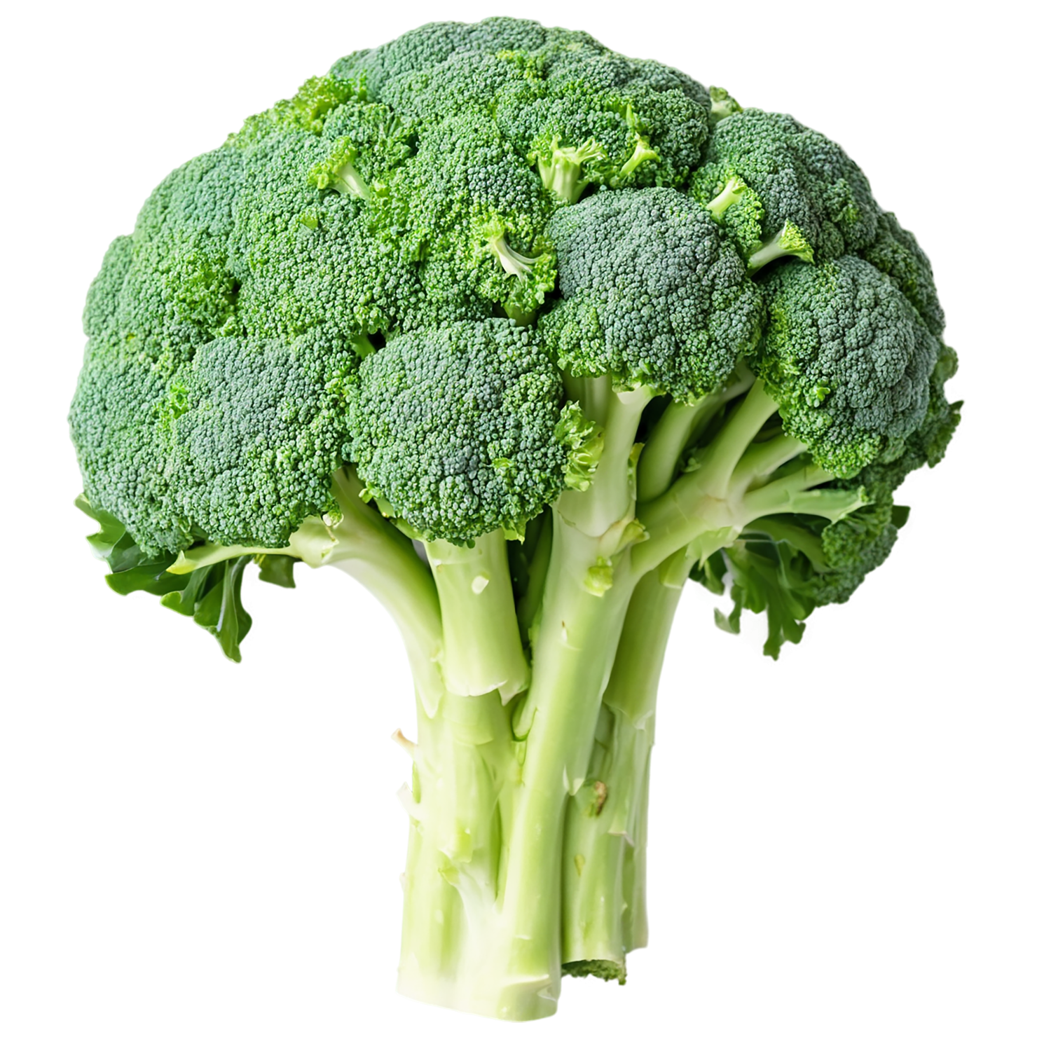 Broccoli vegetables isolated on transparent background #10704