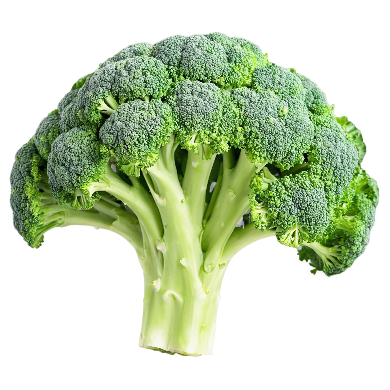 Broccoli vegetables isolated on transparent background #10709