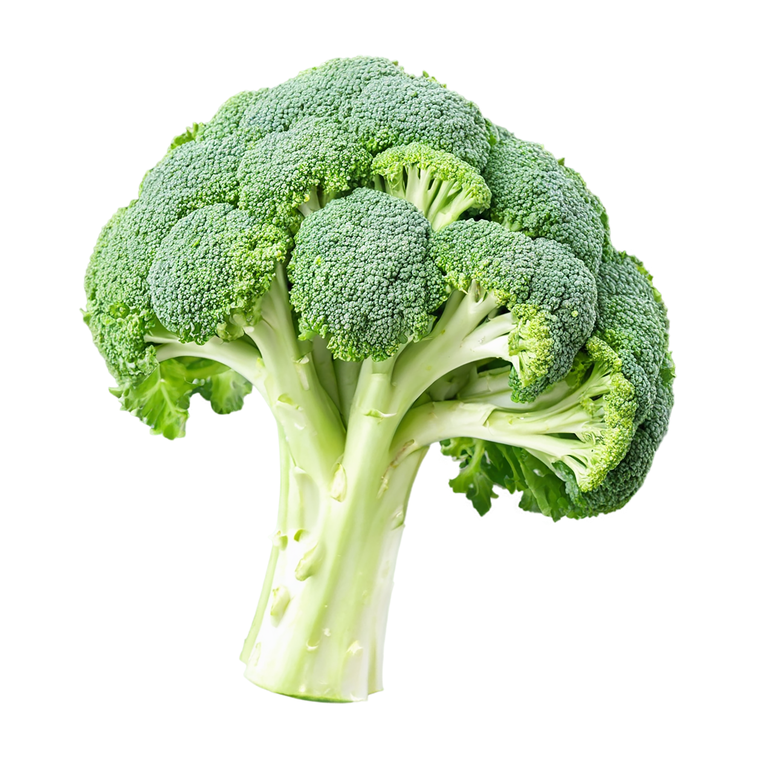 Broccoli vegetables isolated on transparent background #10713