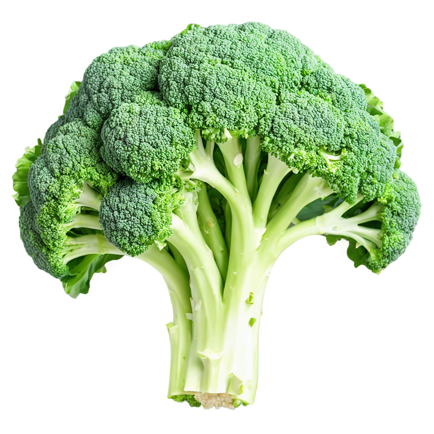 Broccoli vegetables isolated on transparent background #10722