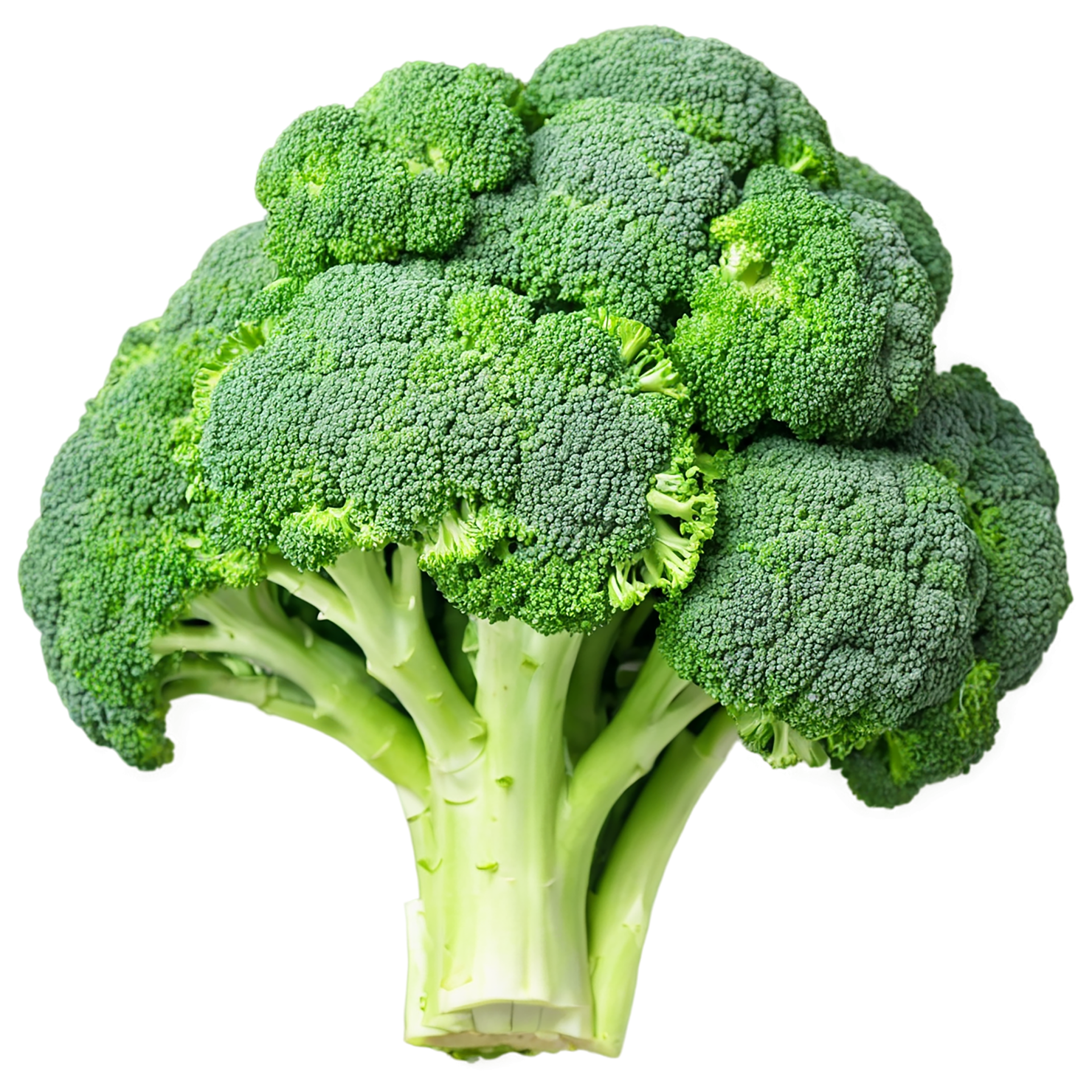 Broccoli vegetables isolated on transparent background #10725