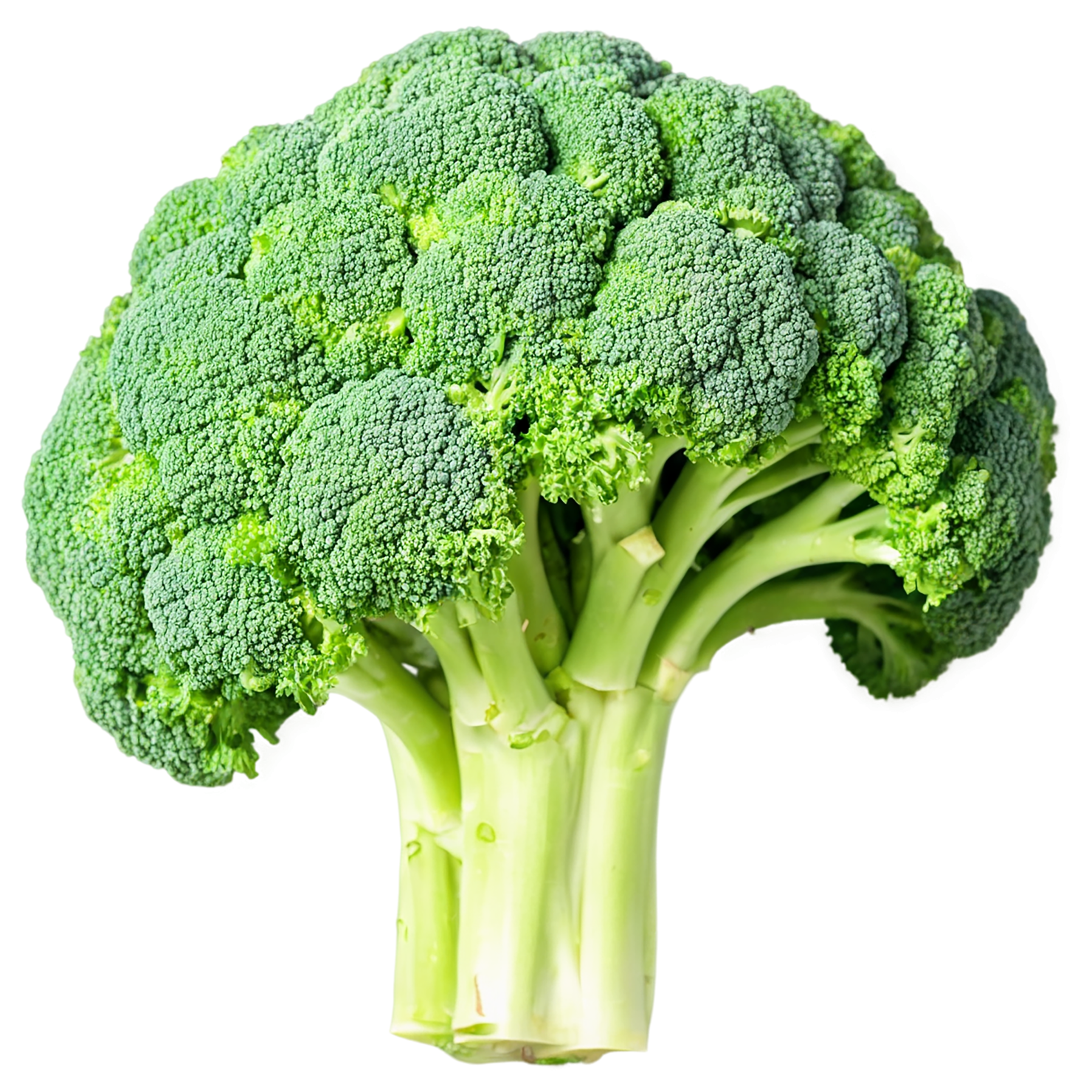 Broccoli vegetables isolated on transparent background #10726