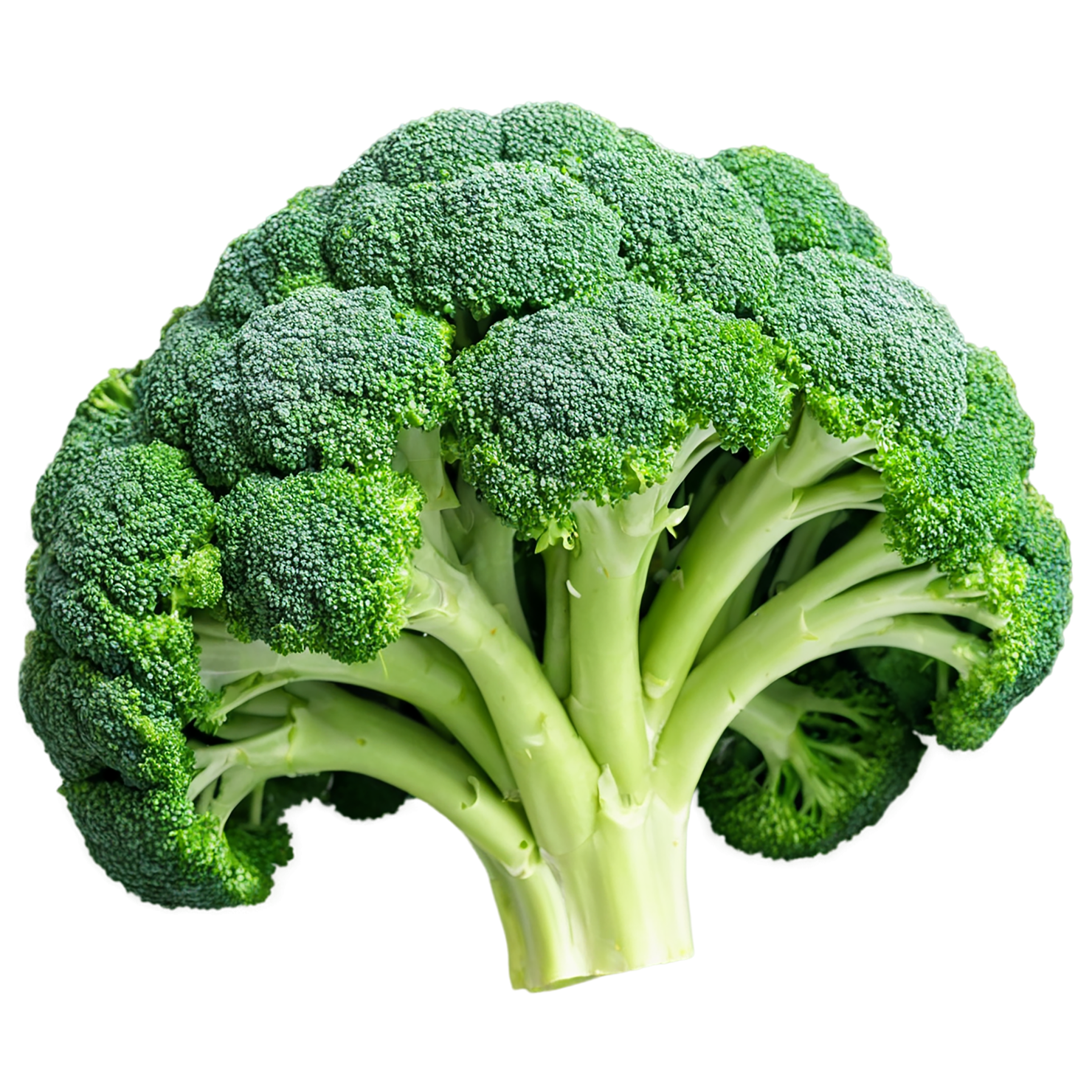 Broccoli vegetables isolated on transparent background #10729