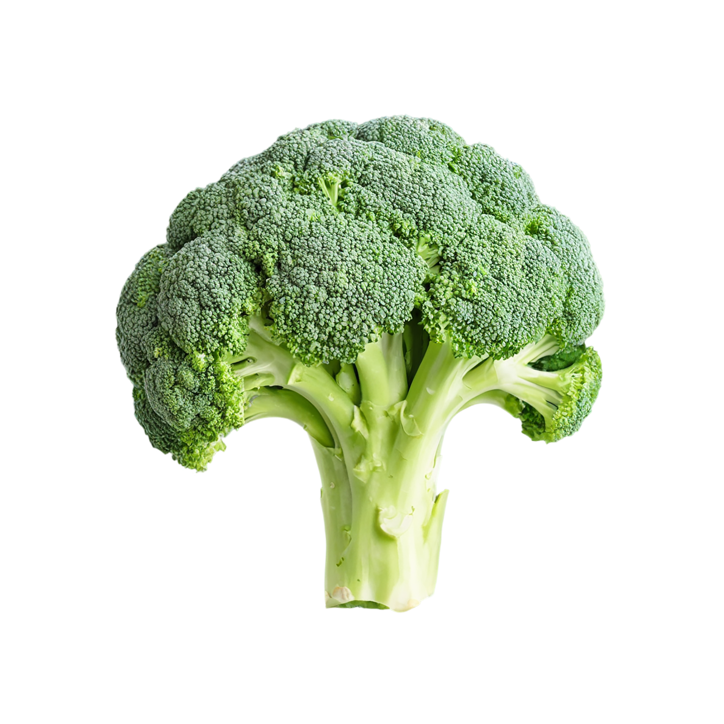 Broccoli vegetables isolated on transparent background #10730