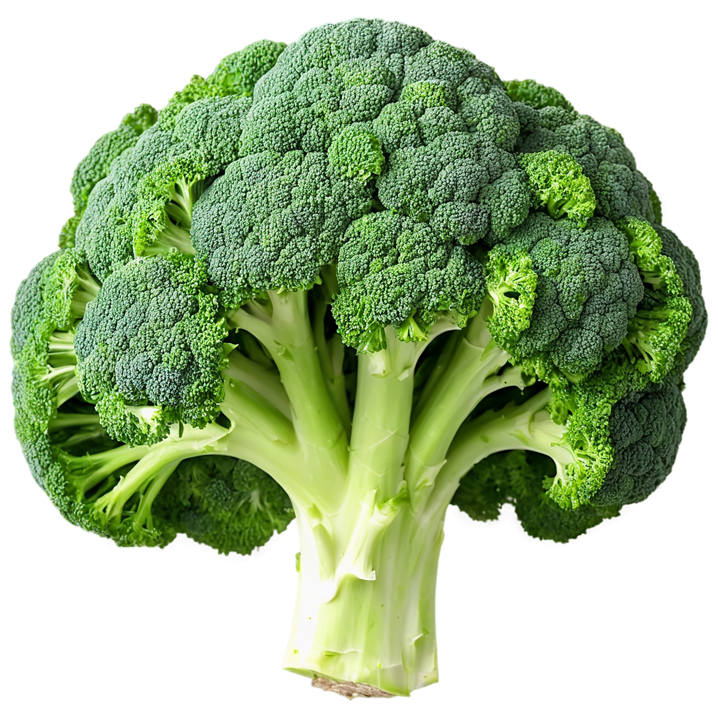 Broccoli vegetables isolated on transparent background #10735