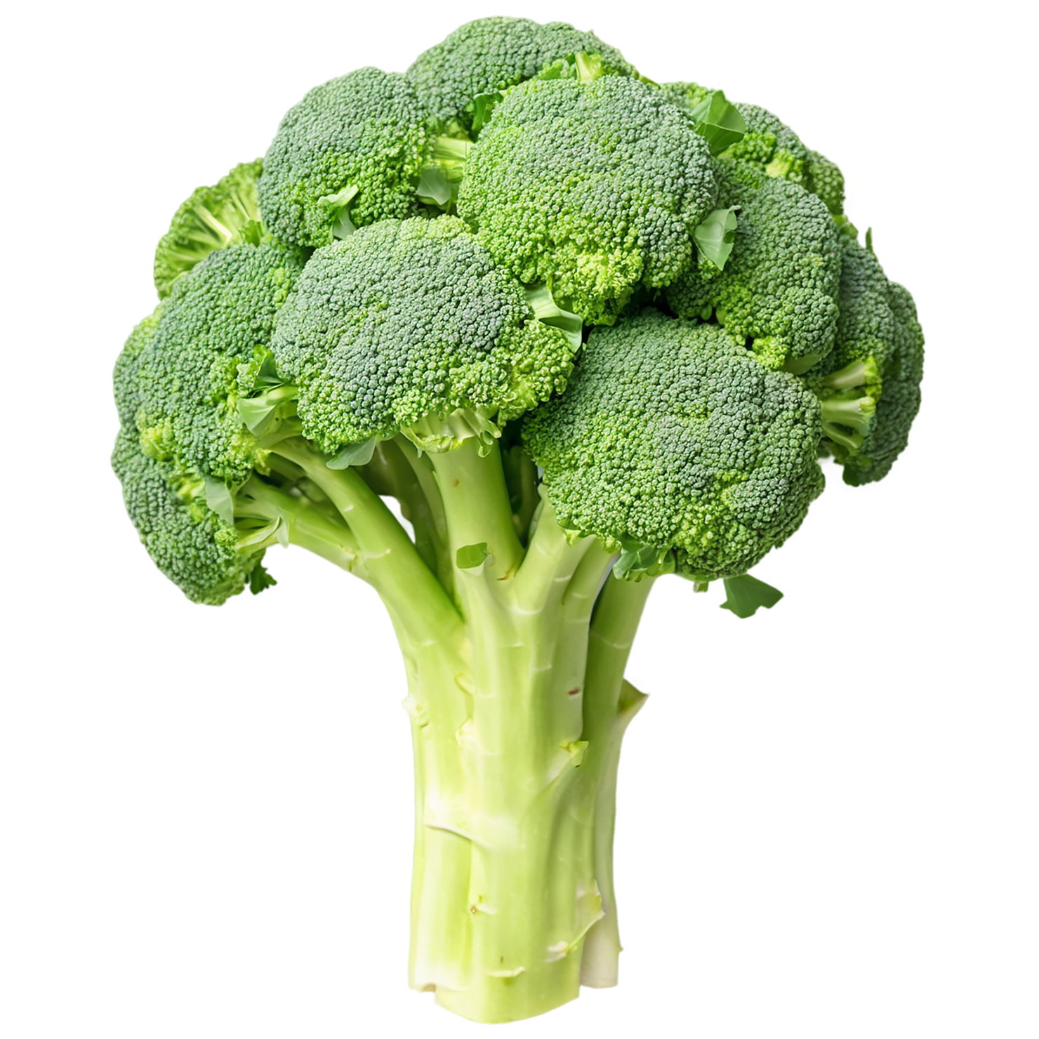 Broccoli vegetables isolated on transparent background #10736