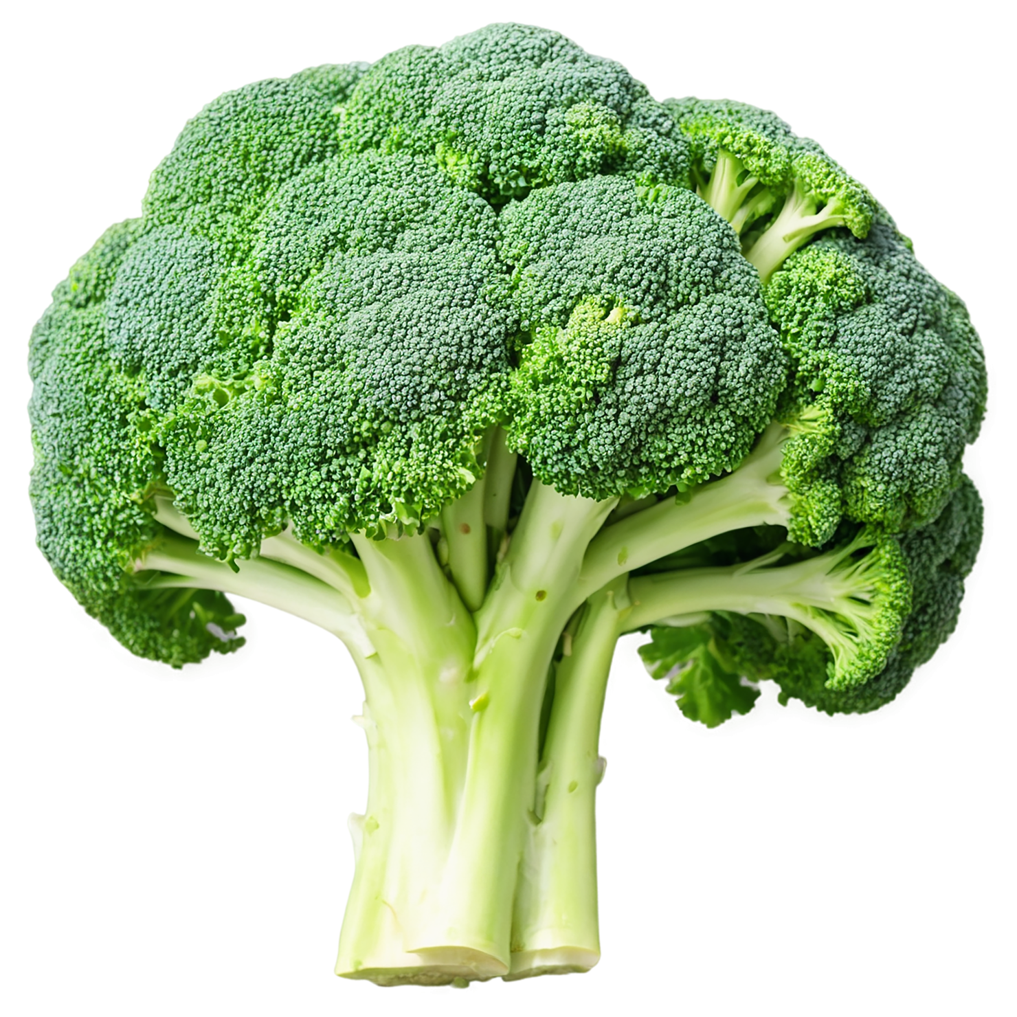 Broccoli vegetables isolated on transparent background #10737