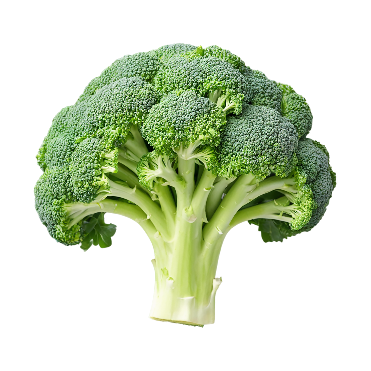 Broccoli vegetables isolated on transparent background #10738