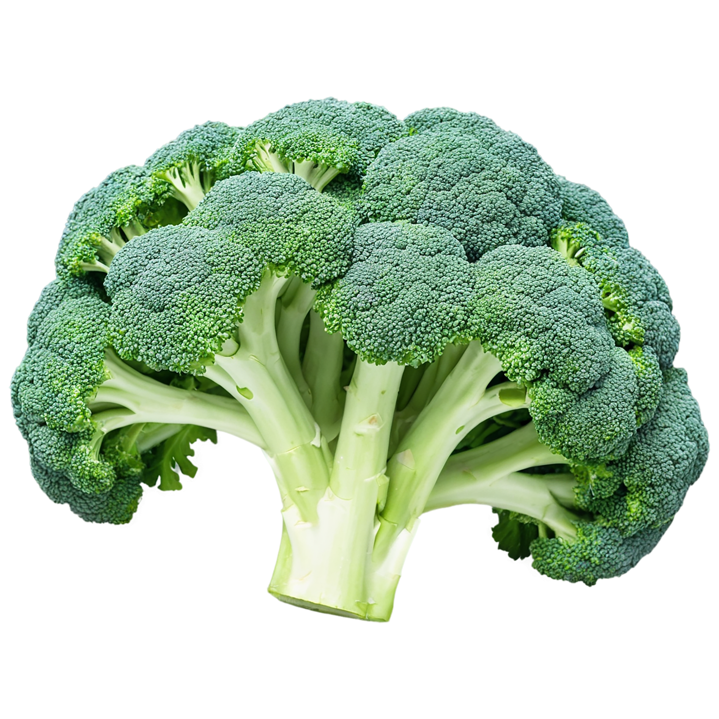 Broccoli vegetables isolated on transparent background #10745