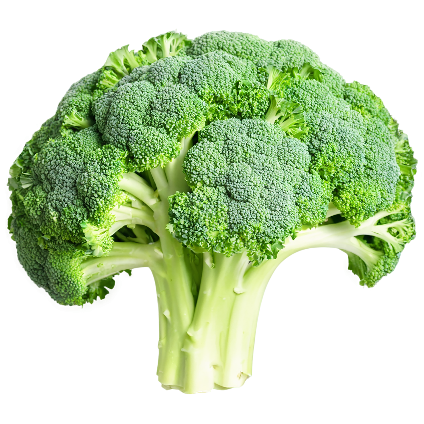 Broccoli vegetables isolated on transparent background #10747