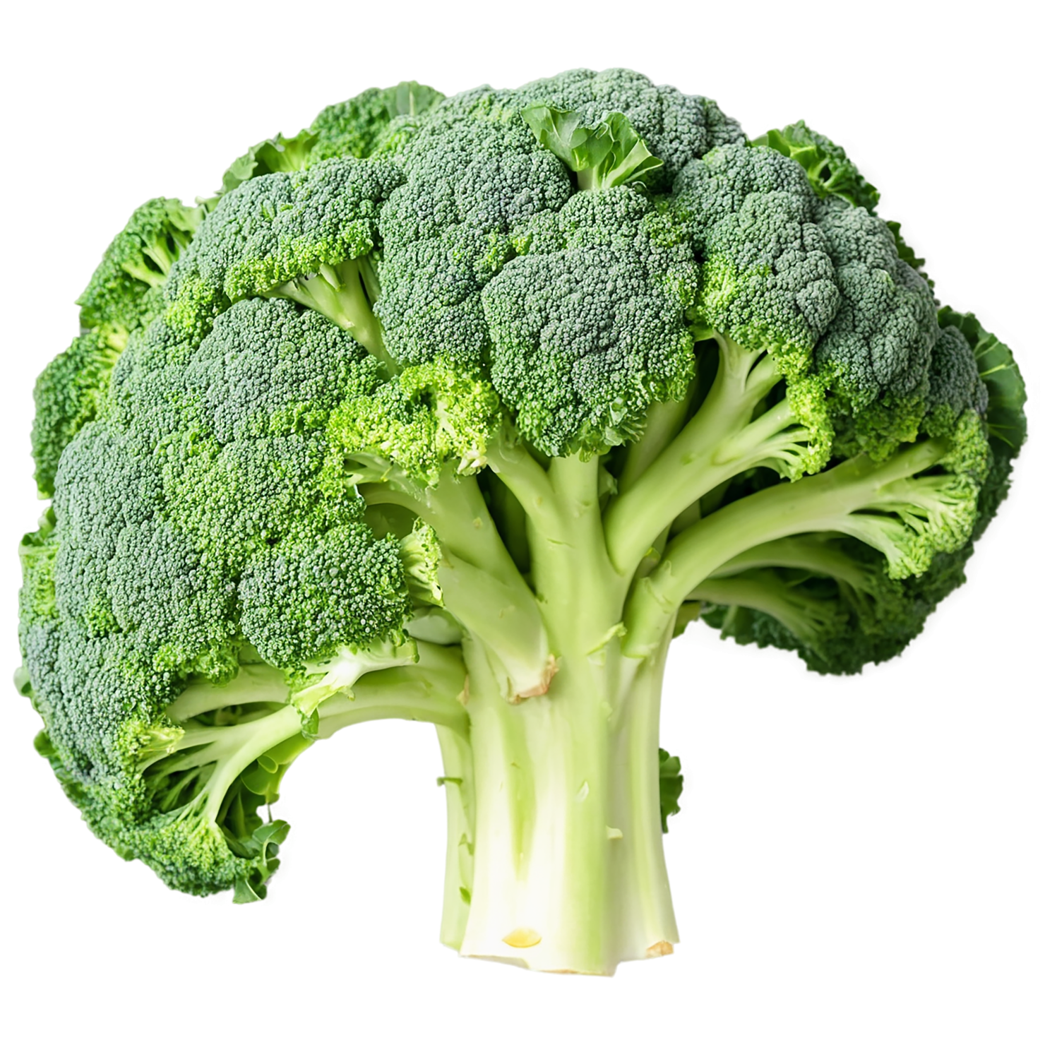 Broccoli vegetables isolated on transparent background #10748