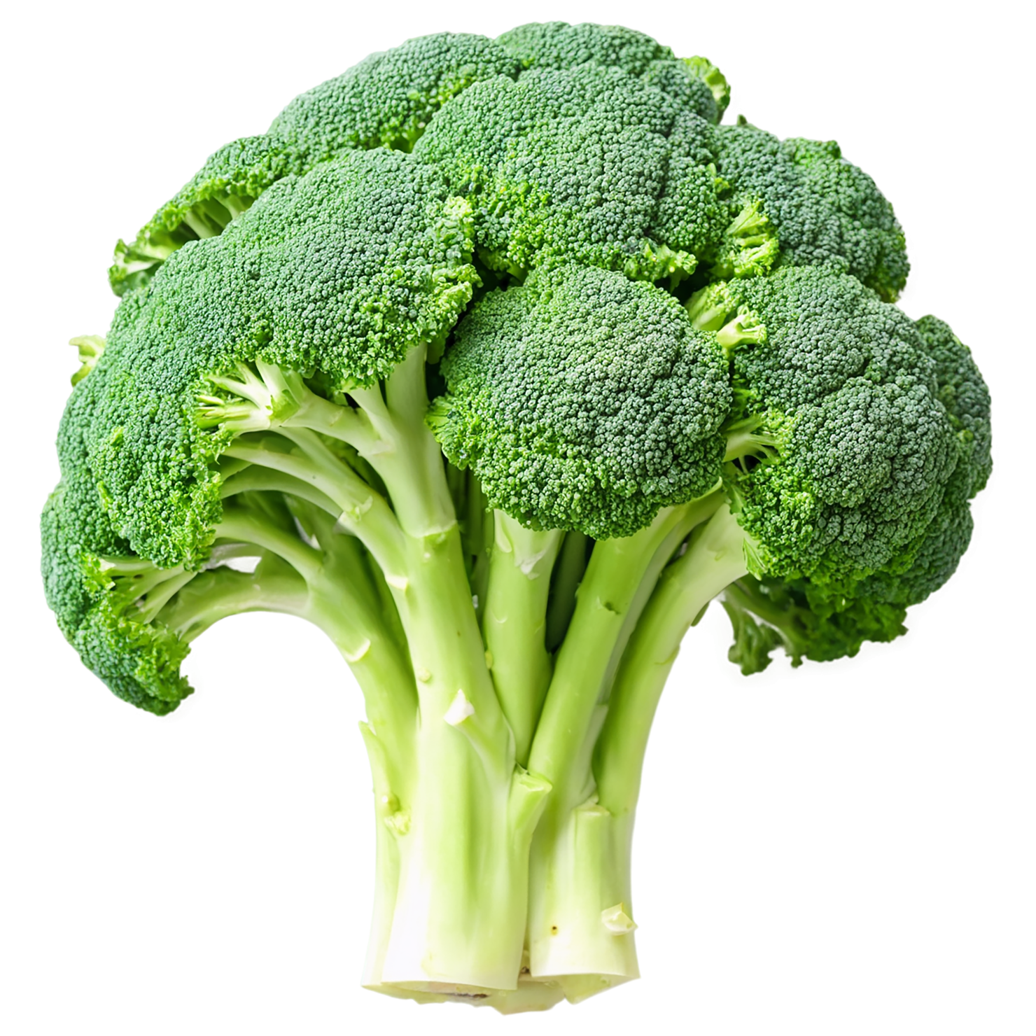 Broccoli vegetables isolated on transparent background #10753