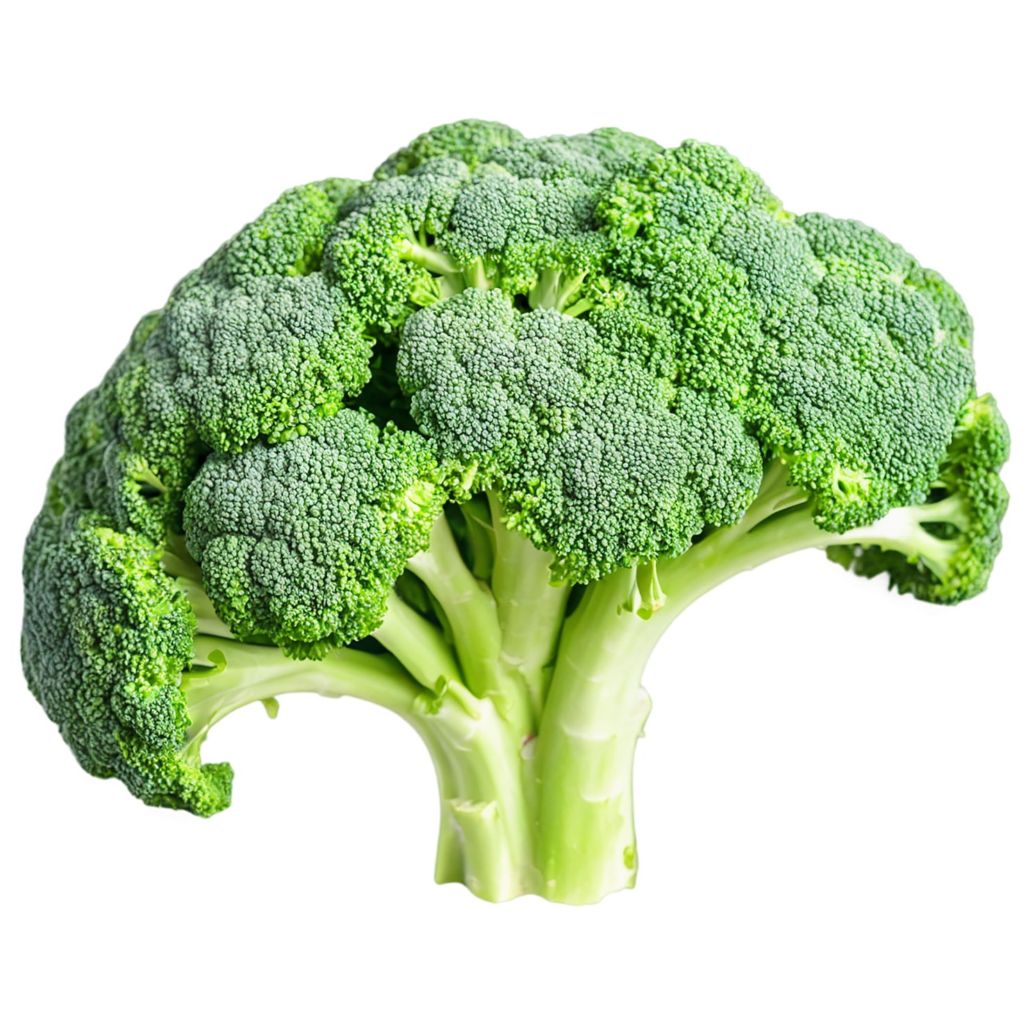 Broccoli vegetables isolated on transparent background #10756
