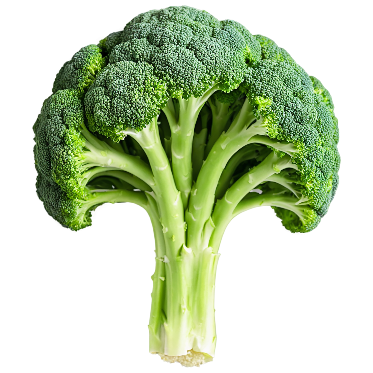 Broccoli vegetables isolated on transparent background #10758