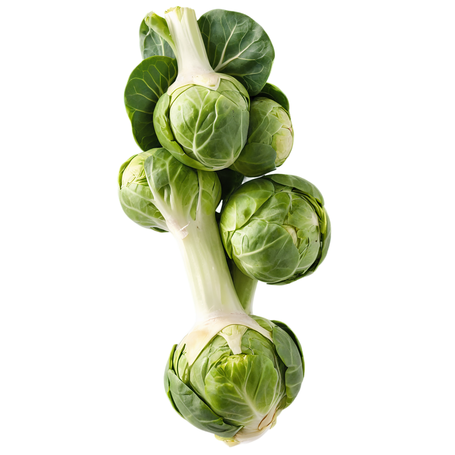 Brussels sprouts vegetables isolated on transparent background #10774