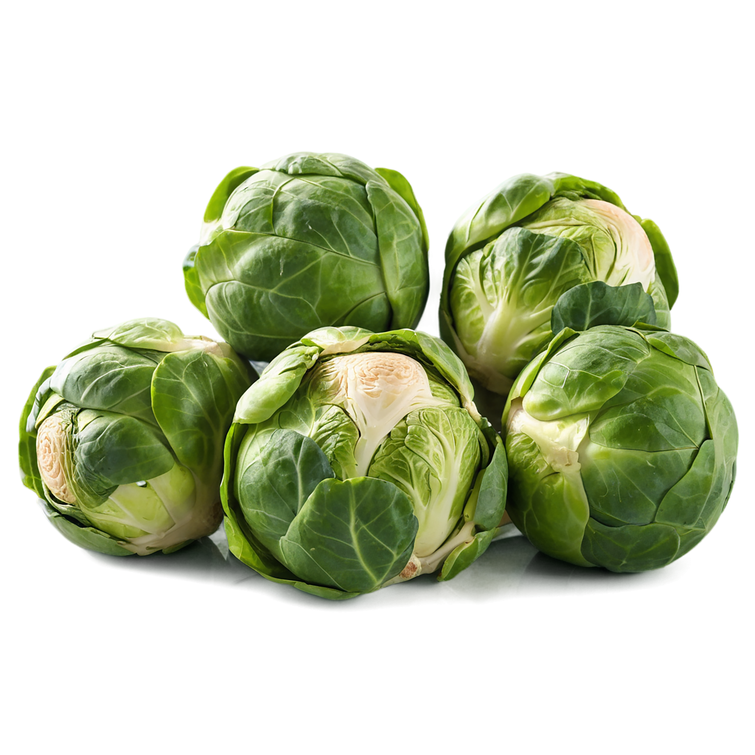 Brussels sprouts vegetables isolated on transparent background #10780