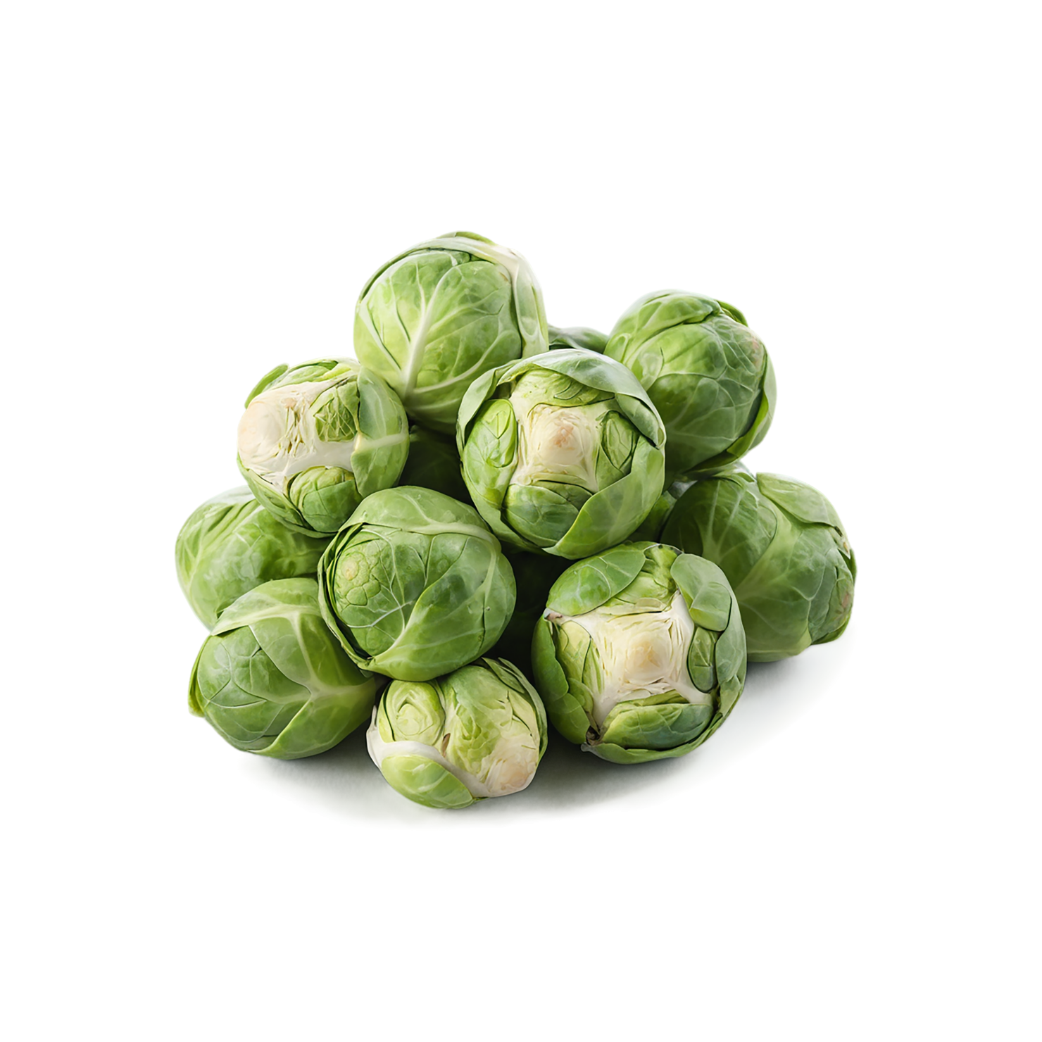 Brussels sprouts vegetables isolated on transparent background #10783