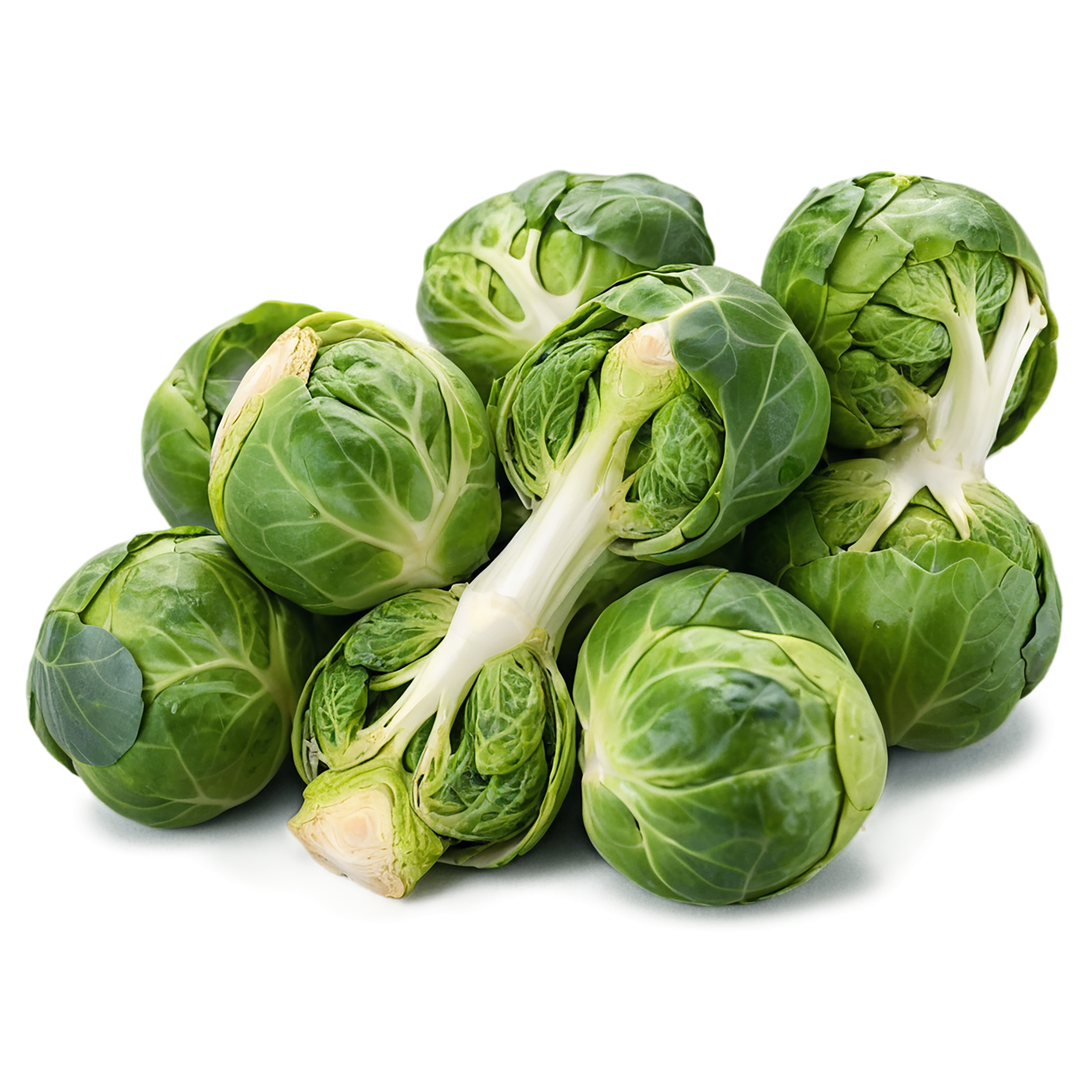 Brussels sprouts vegetables isolated on transparent background #10795