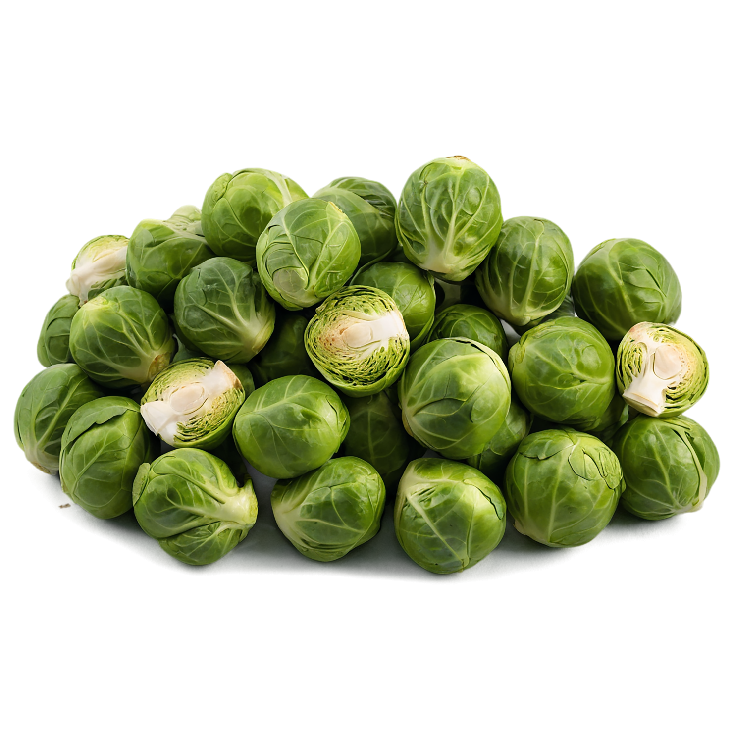 Brussels sprouts vegetables isolated on transparent background #10799