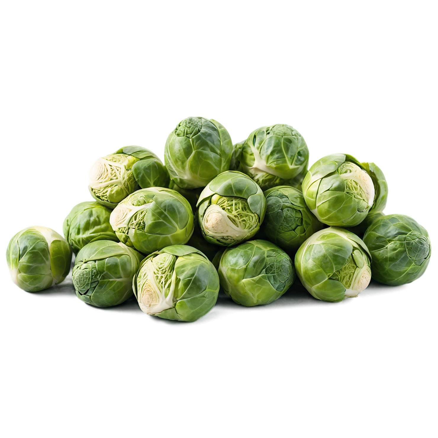 Brussels sprouts vegetables isolated on transparent background #10800