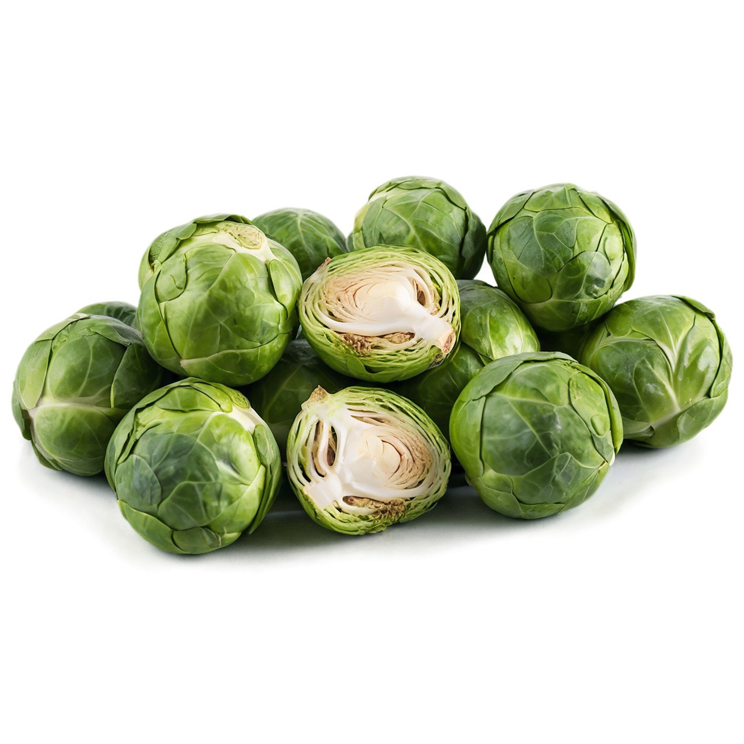 Brussels sprouts vegetables isolated on transparent background #10802