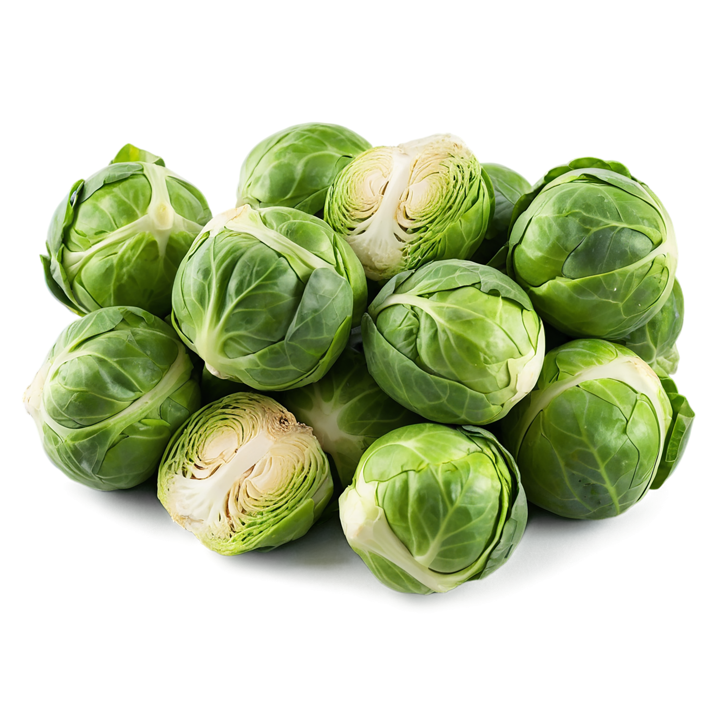 Brussels sprouts vegetables isolated on transparent background #10825