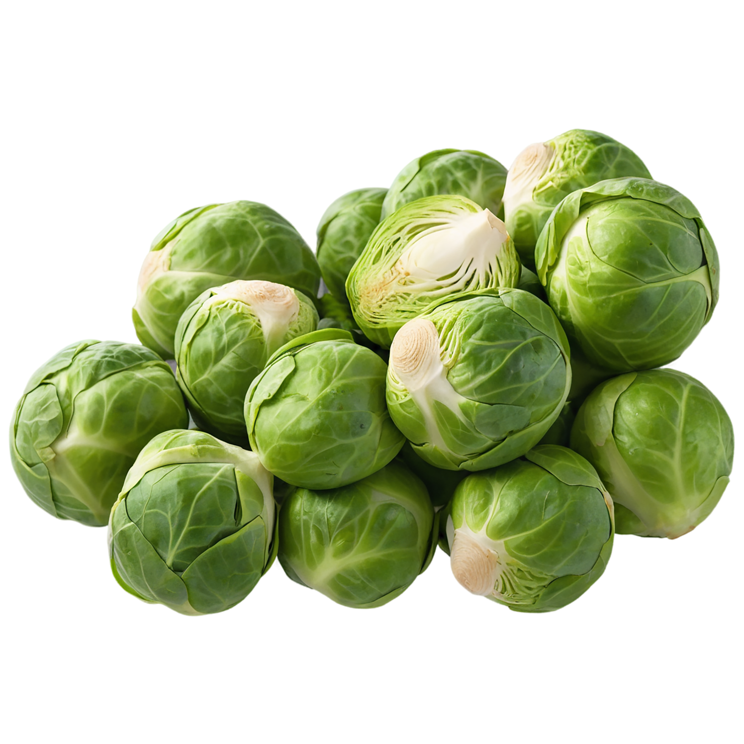 Brussels sprouts vegetables isolated on transparent background #10832