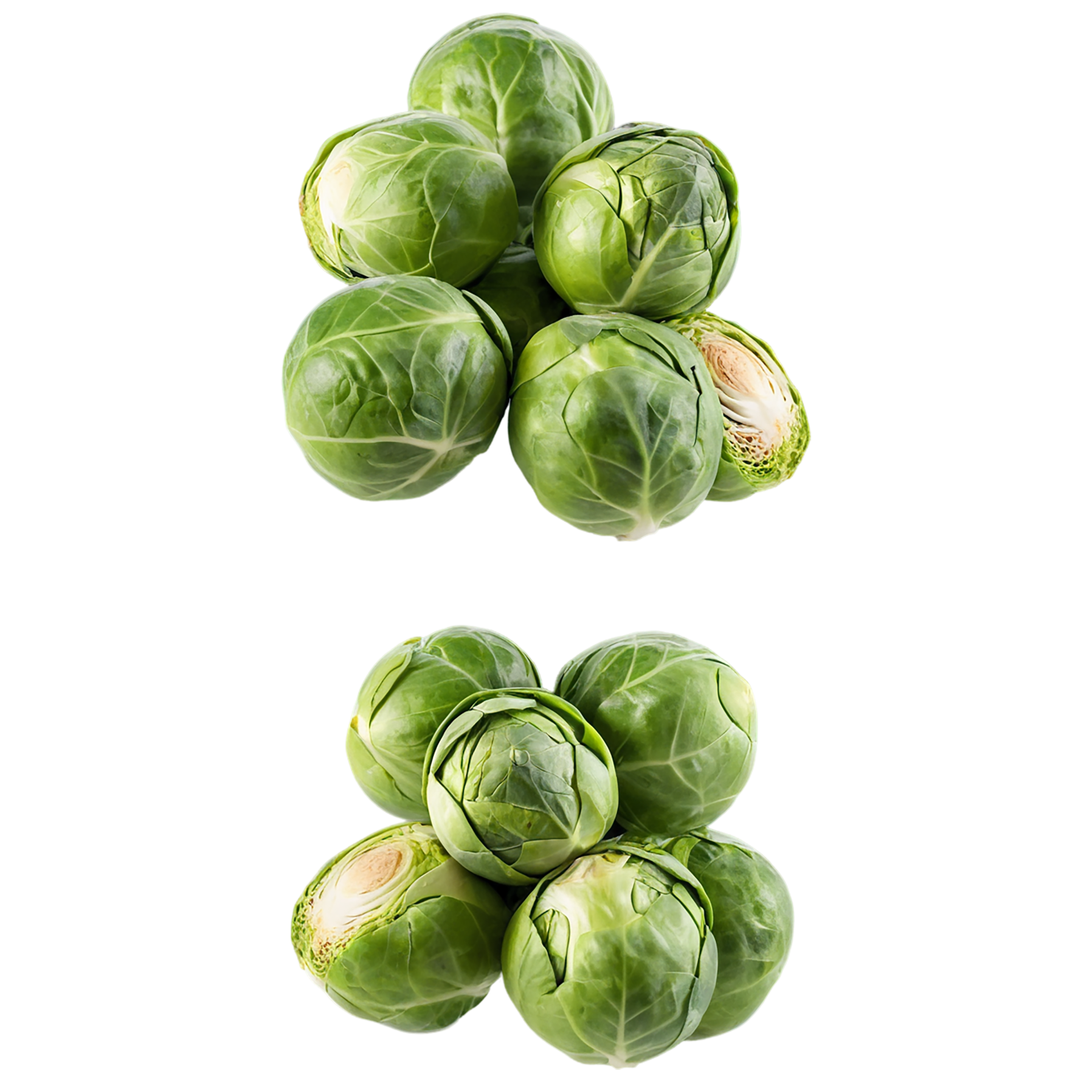 Brussels sprouts vegetables isolated on transparent background #10838