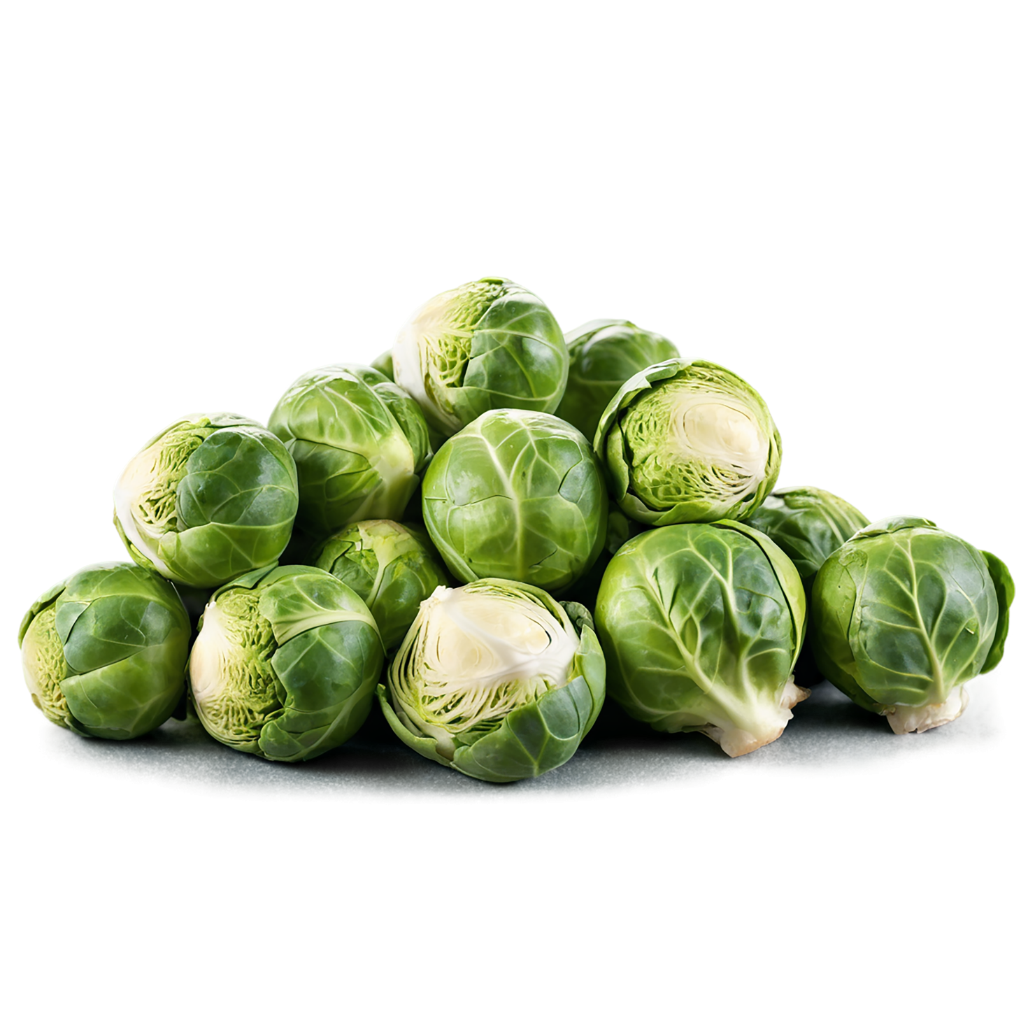 Brussels sprouts vegetables isolated on transparent background #10843