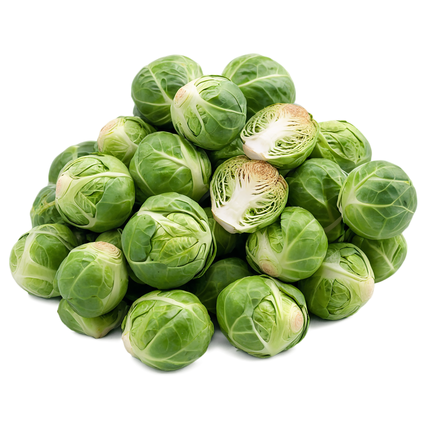 Brussels sprouts vegetables isolated on transparent background #10852