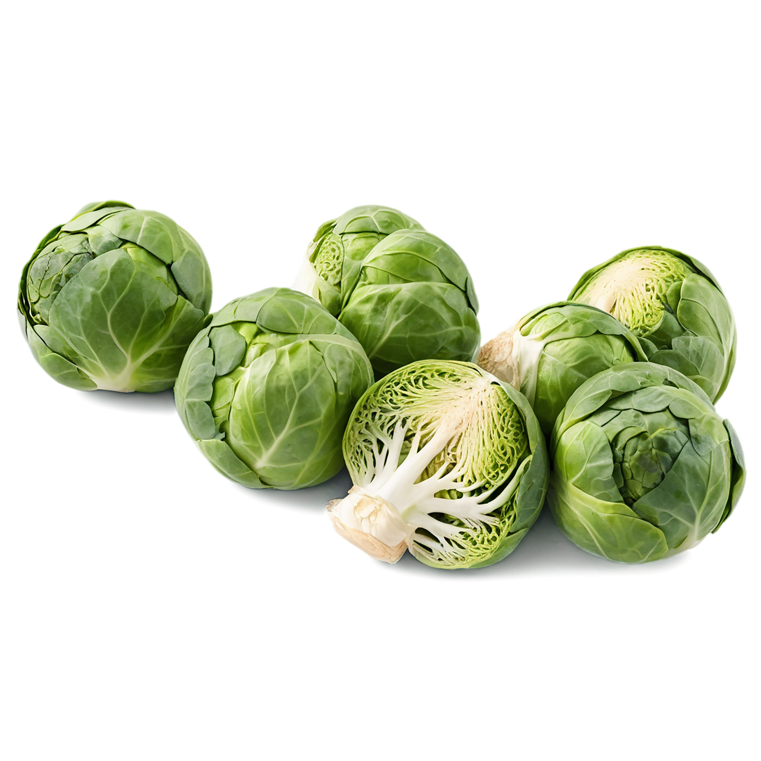 Brussels sprouts vegetables isolated on transparent background #10853