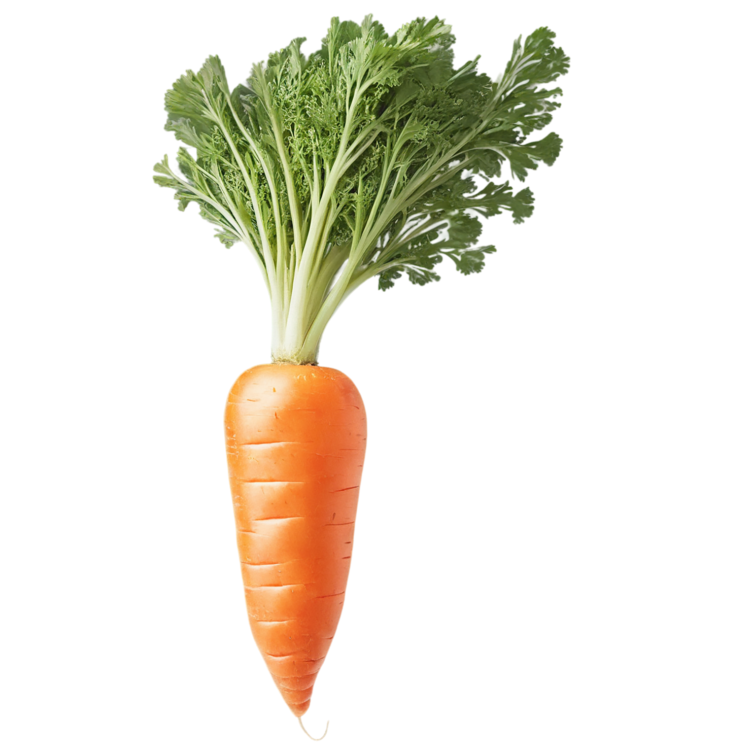 Carrot vegetables isolated on transparent background #10931