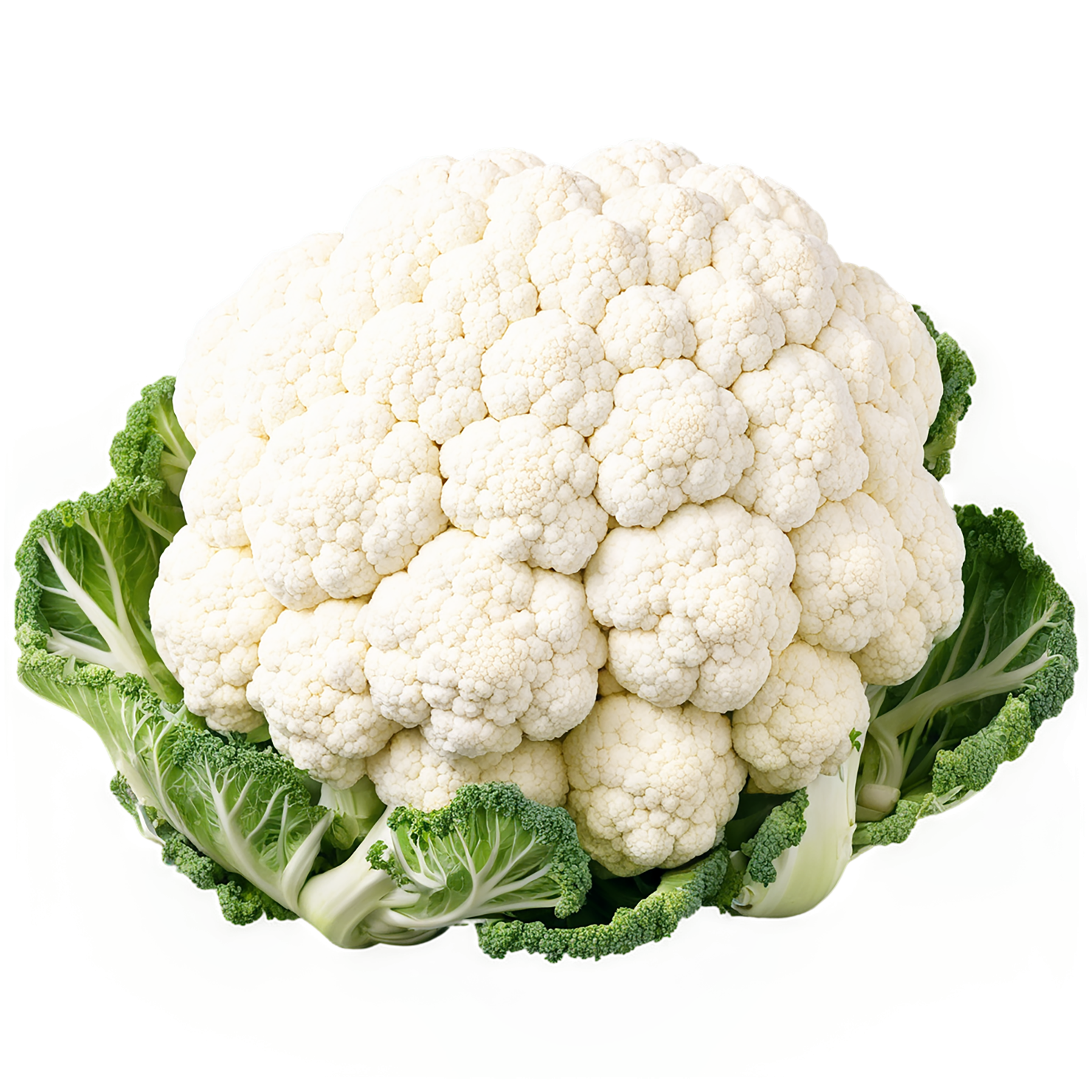 Cauliflower vegetables isolated on transparent background #11000