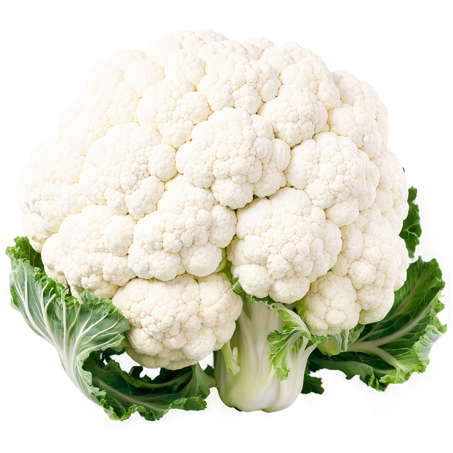 Cauliflower vegetables isolated on transparent background #11003
